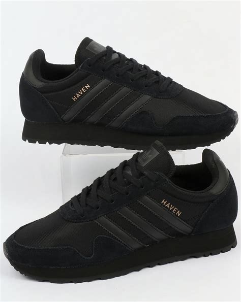 hase adidas schwarz|Men's Black Sneakers .